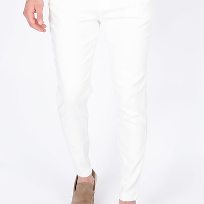 Italian Pantalon | White