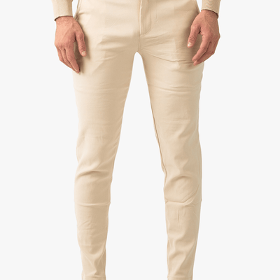 Italian Pantalon - Beige - NewfivePlus