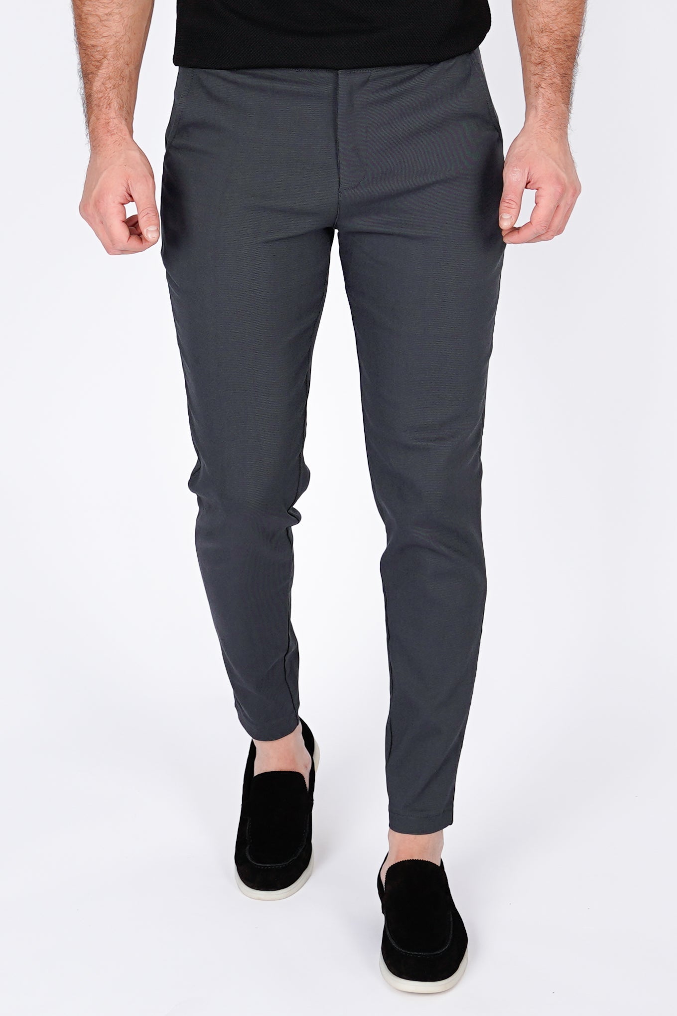 Italian Pantalon | Grey - NewfivePlus