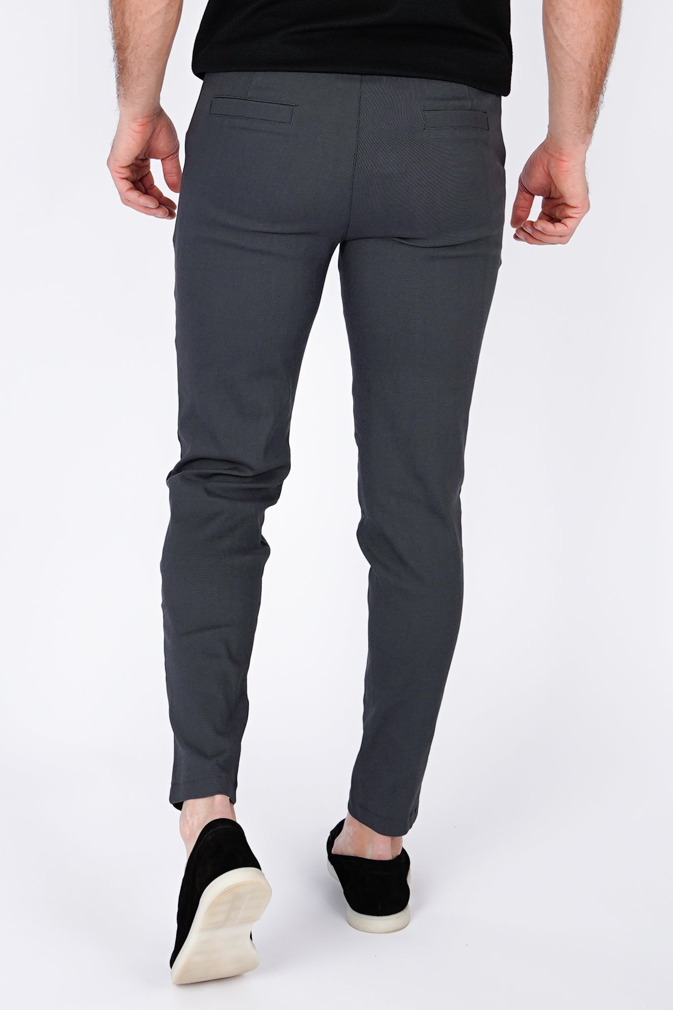 Italian Pantalon | Grey - NewfivePlus