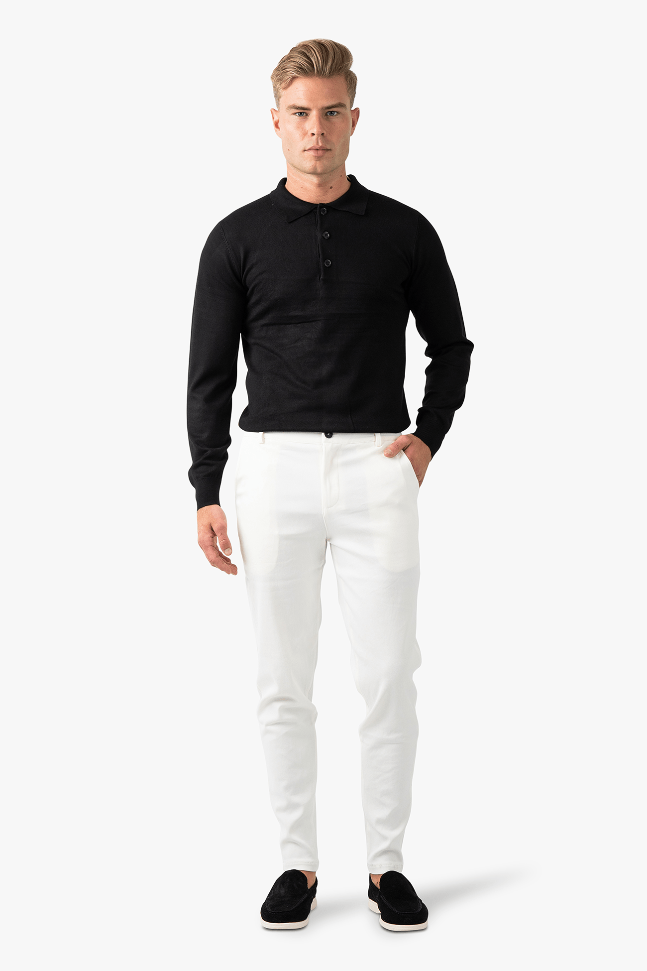 Italian Pantalon | White - NewfivePlus