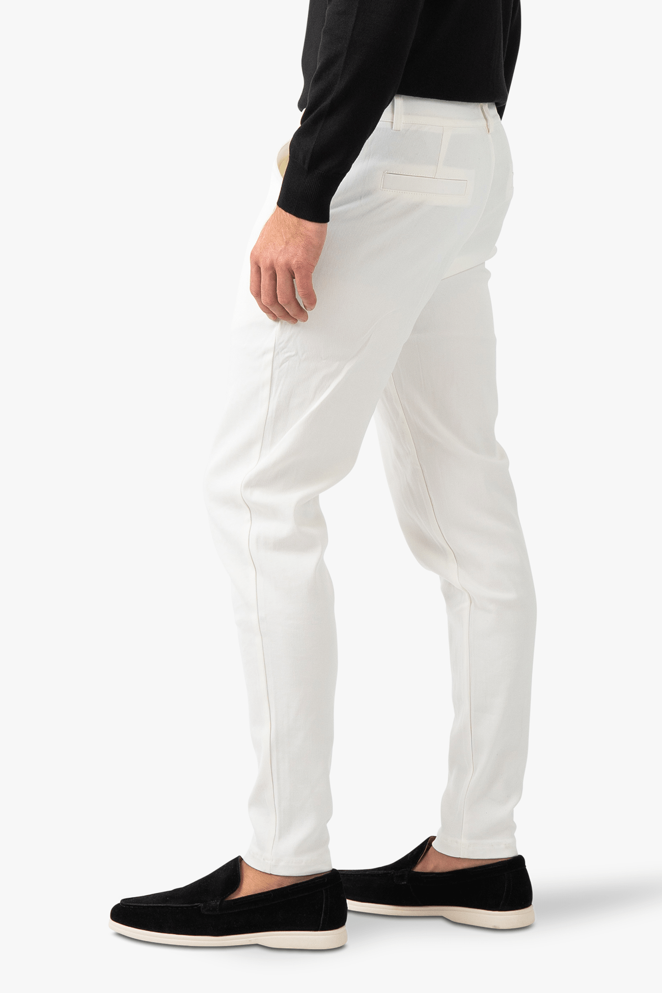 Italian Pantalon | White - NewfivePlus