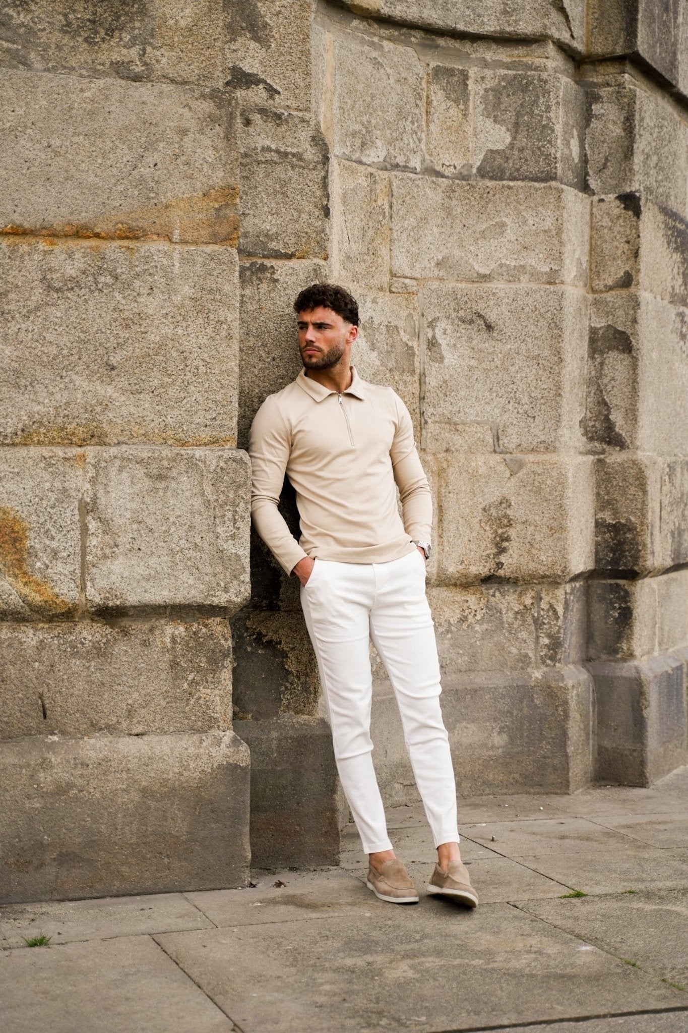 Italian Pantalon | White - NewfivePlus