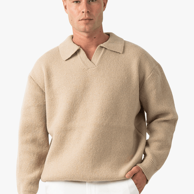 Oversized trui Camelo - Beige - NewfivePlus