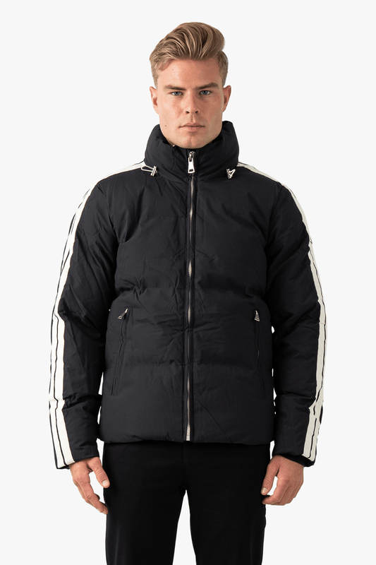 Puffer Stripe - Black - NewfivePlus