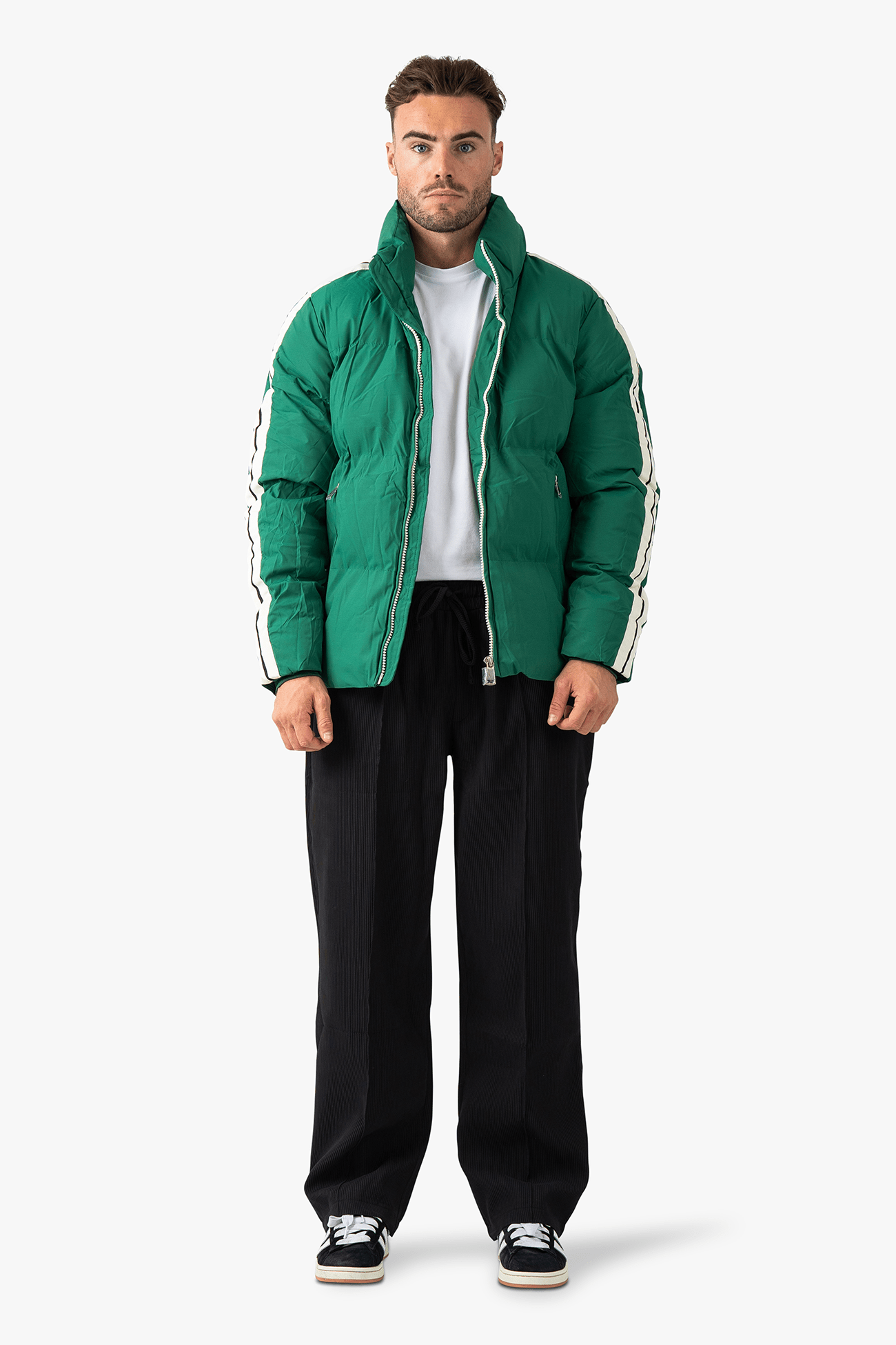 Puffer Stripe - Green - NewfivePlus