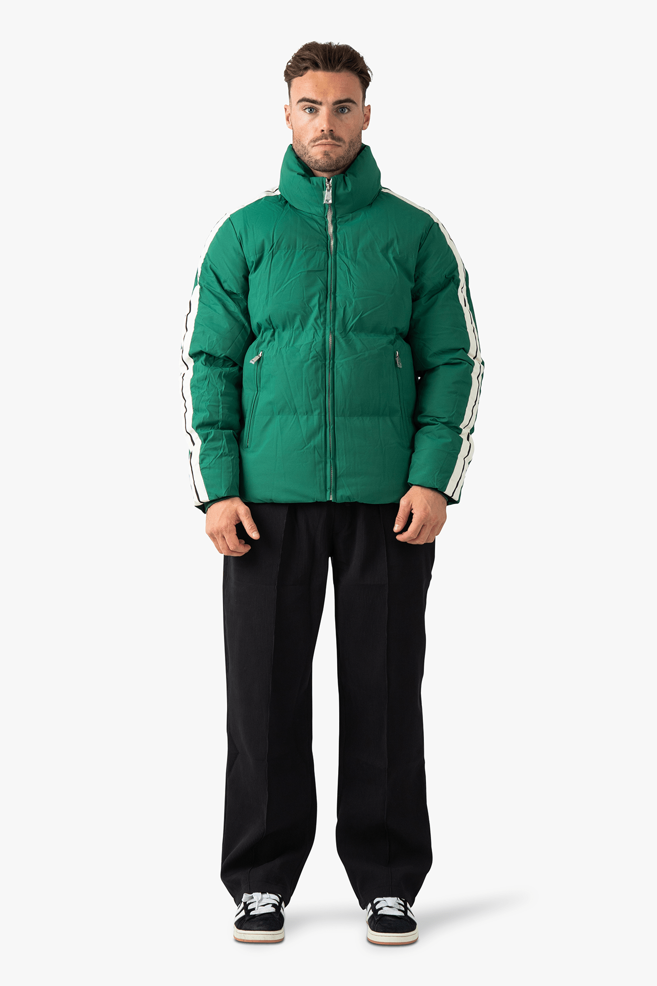 Puffer Stripe - Green - NewfivePlus